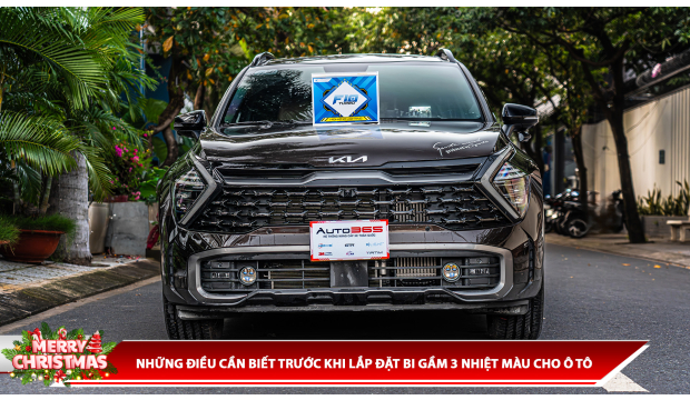 NHỮNG ĐIỀU CẦN BIẾT TRƯỚC KHI LẮP ĐẶT BI GẦM 3 NHIỆT MÀU CHO Ô TÔ